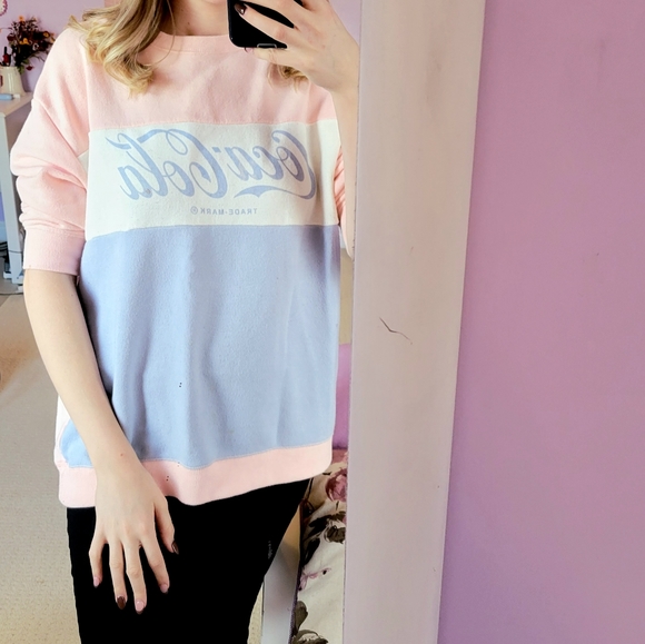 🇯🇵 Pastel Coca-Cola Pullover - Picture 3 of 14